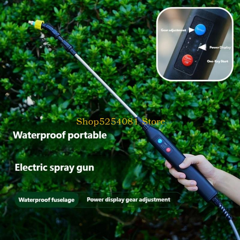 Outdoor Power 'Hose' - AXYC อุปกรณ์ตัดหมอกในสนามสามฟังก์ชันที่มีสายยางยาวและกระแสน้ำวนเพื่อความชุ่มชื้นอย่างง่าย