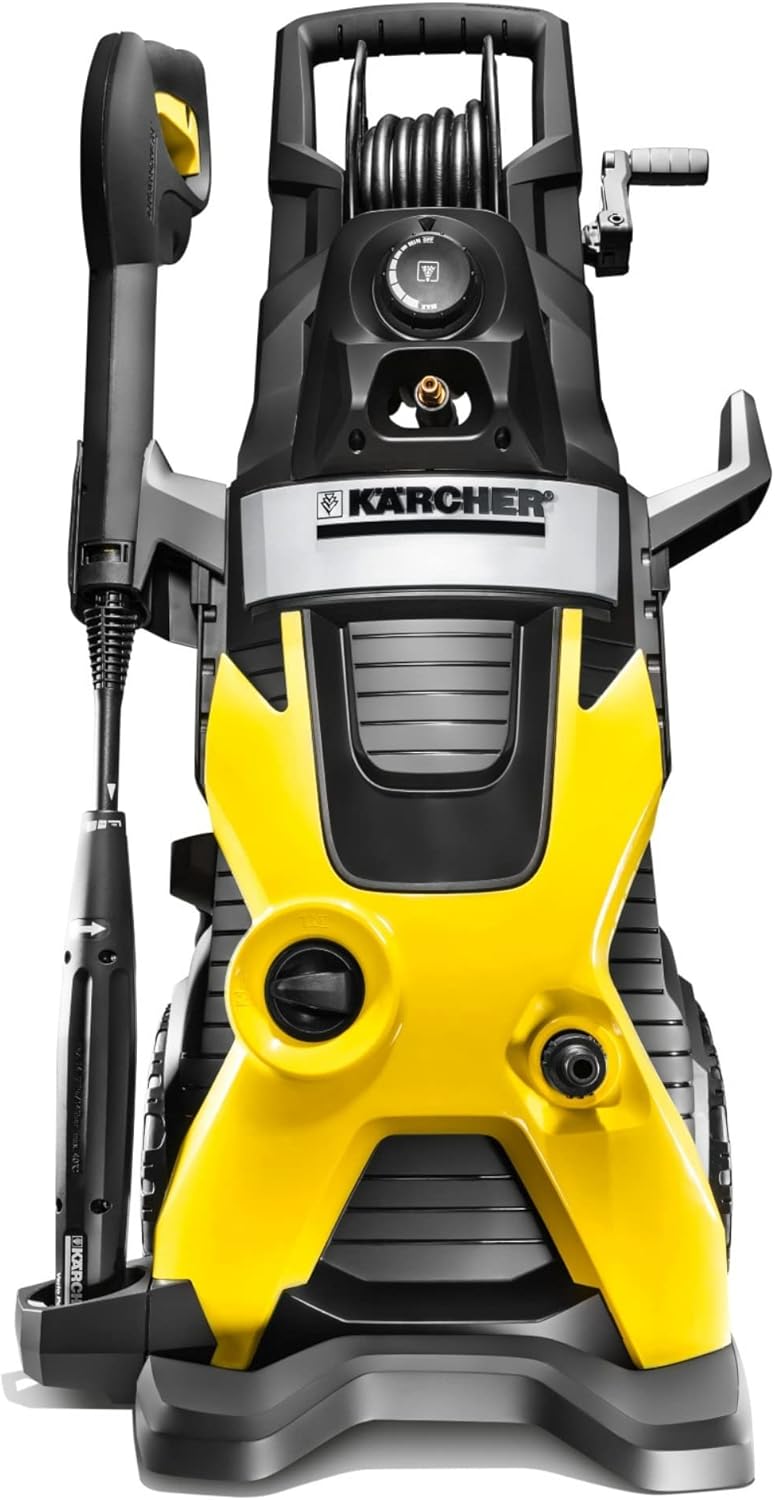 Outdoor Power 'Hose' - เครื่องฉีดน้ำแรงดันสูงพร้อมที่เก็บสายยาง, หัวฉีด Vario Power และ Dirtblaster