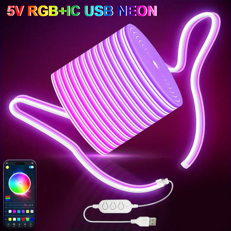 Outdoor Usb Power Strip - 1M 2M 3M 5M 5V RGB
