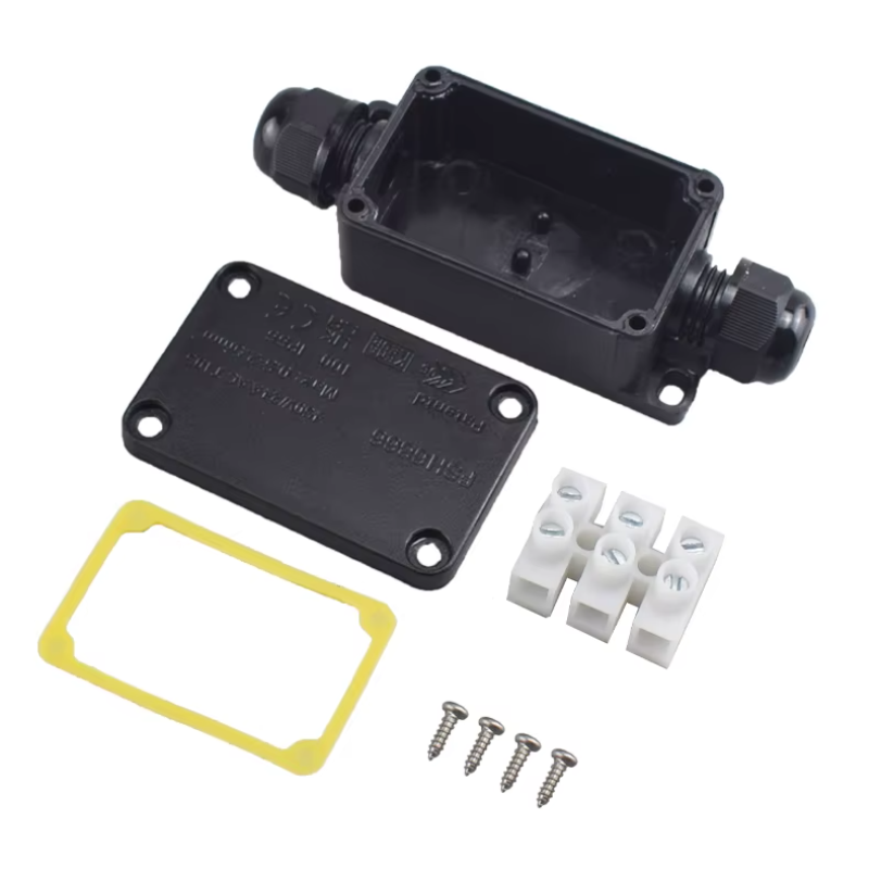 Outdoor Power Outlet Box - กล่องเชื่อมต่อกันน้ำ 2 ทาง 3 ทาง ขนาด