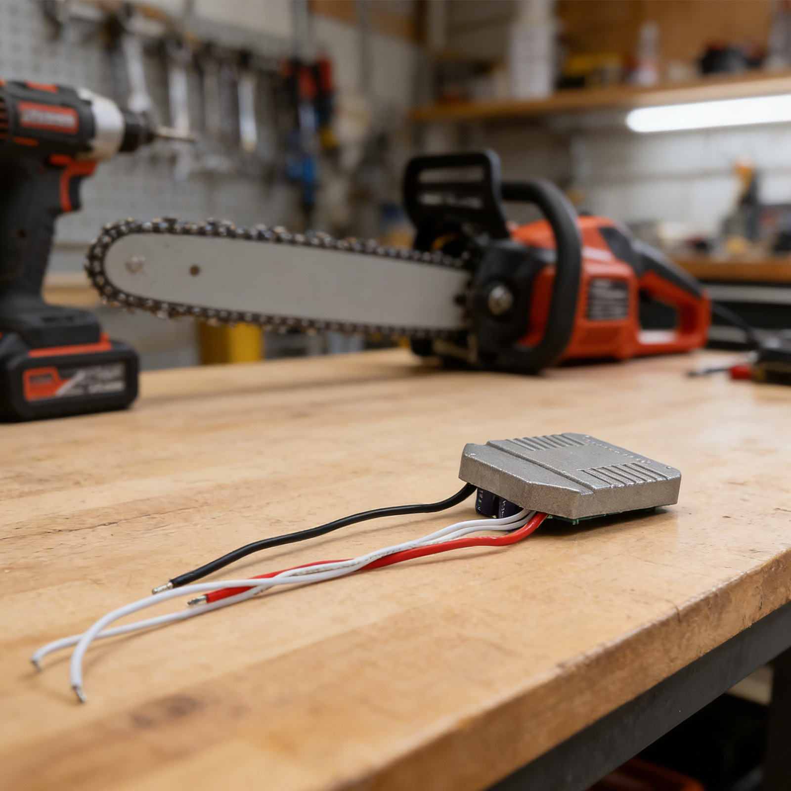 Electric Chainsaw Battery - แผงควบคุมสำหรับเลื่อยโซ่ไฟฟ้าที่ใช้แบตเตอรี่ลิเธียม ออกแบบมาเพื่อรักษาประสิทธิภาพการตัดที่ปลอดภัยและมีประสิทธิภาพ