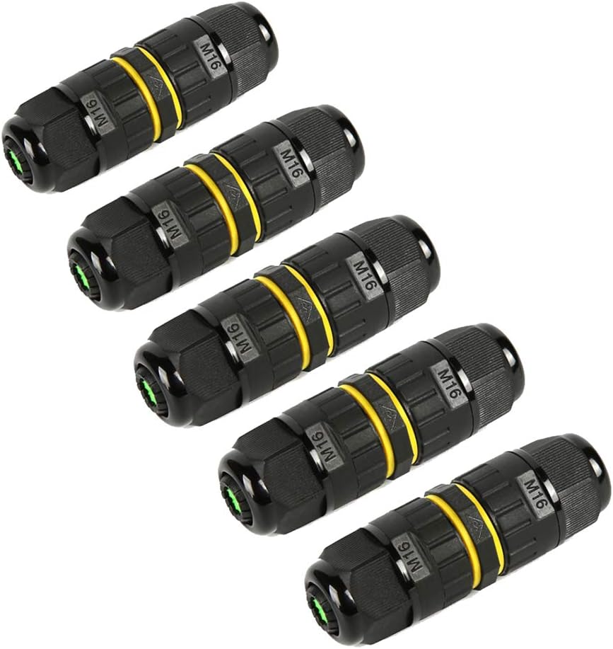 Outdoor Power Outlet Box - กล่องต่อสายไฟกันน้ำ M16 2PIN 3PIN IP68 สำหรับภายนอกอาคาร