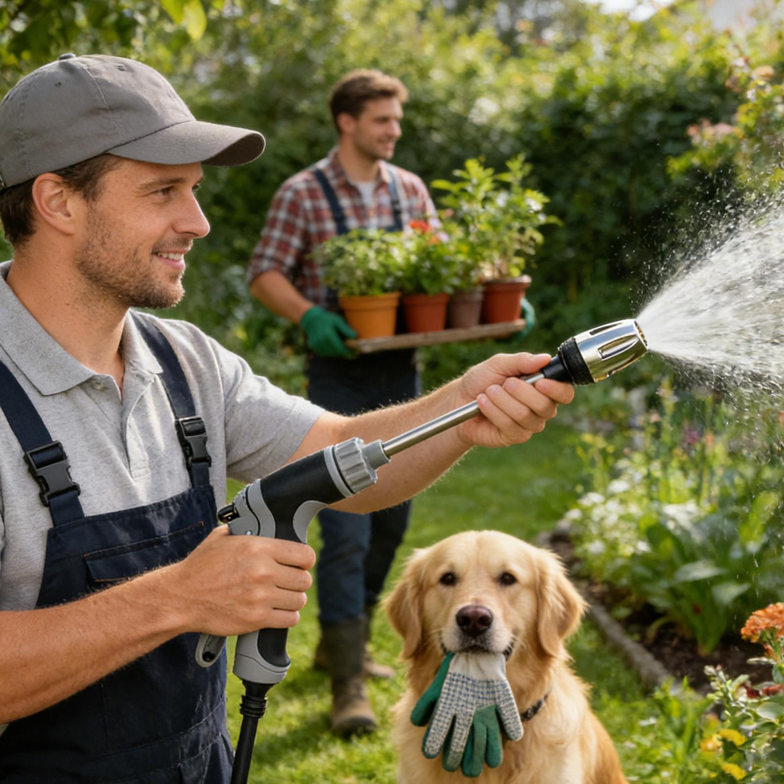 หัวฉีดพ่นแรงดันแบบหมุนได้ 3 โห - Outdoor Power 'Hose' บทวิจารณ์และราคา