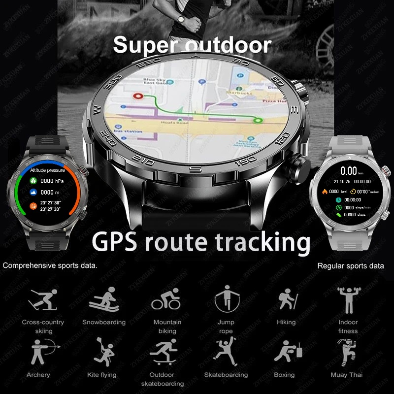 ใหม่ GPS ติดตามสมาร์ทวอทช์ผู้ช - Outdoor Power Meter บทวิจารณ์และราคา