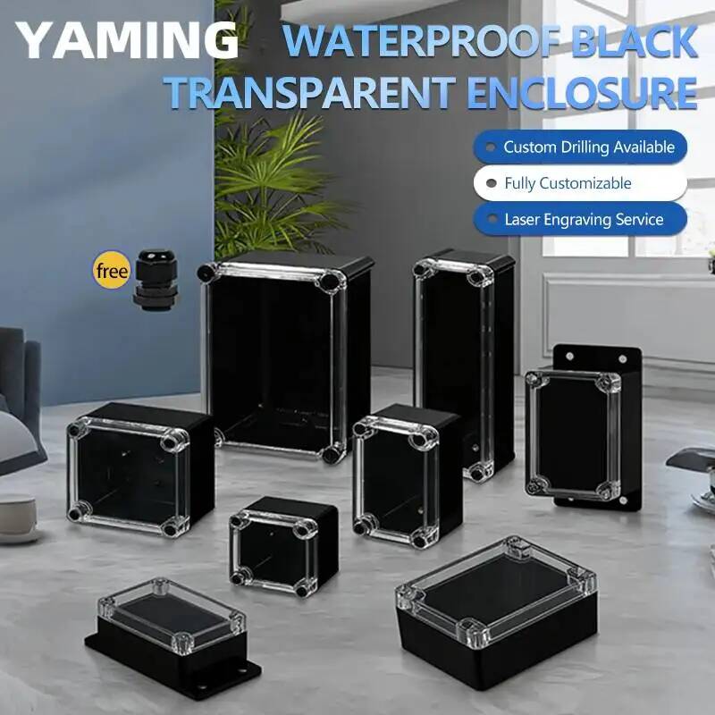 2 ชิ้นฝาครอบโปร่งใสกล่องกันน้ำ - Outdoor Power Box บทวิจารณ์และราคา