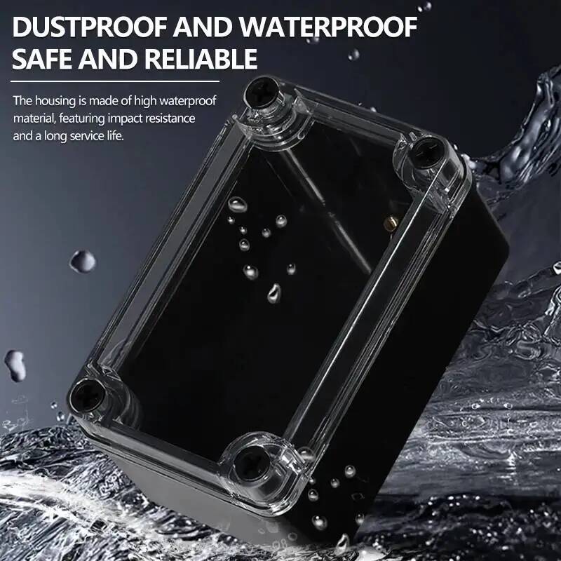2 ชิ้นฝาครอบโปร่งใสกล่องกันน้ำ - Outdoor Power Box บทวิจารณ์และราคา
