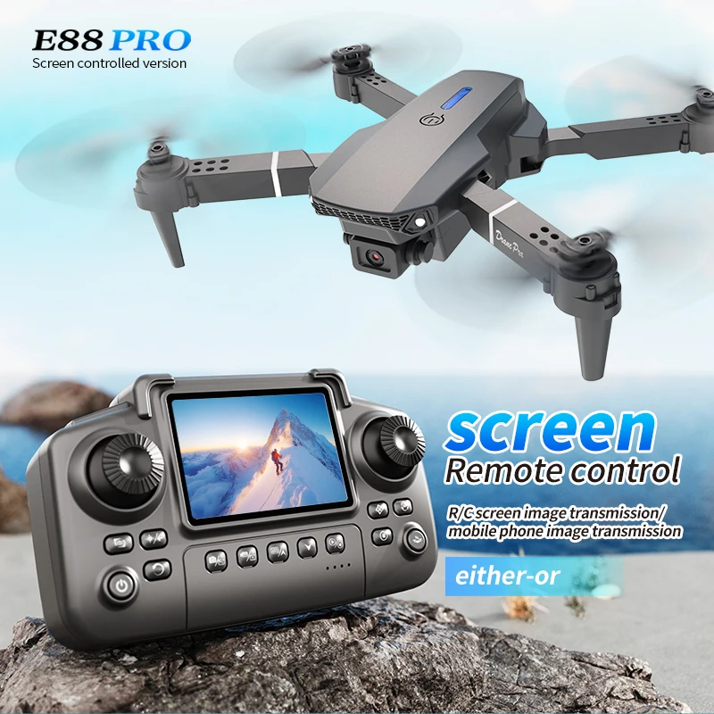 Professional E88 PRO Drone หน้ - Outdoor Power Box บทวิจารณ์และราคา