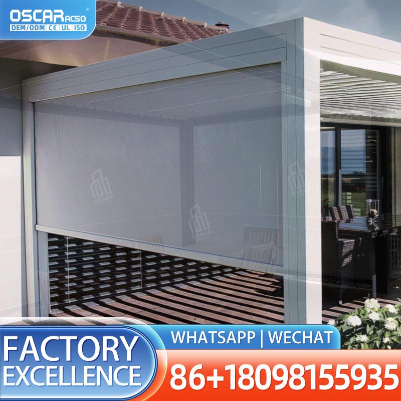 ม่านม้วนไฟฟ้าแบบใช้แบตเตอรี่ ม - Outdoor Power Blinds บทวิจารณ์และราคา