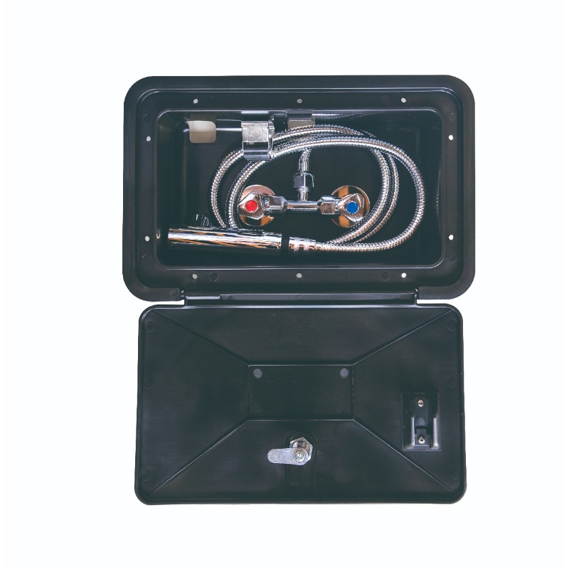 ชุดอาบน้ำกลางแจ้งสำหรับแคมป์ปิ - Outdoor Power 'Hose' บทวิจารณ์และราคา