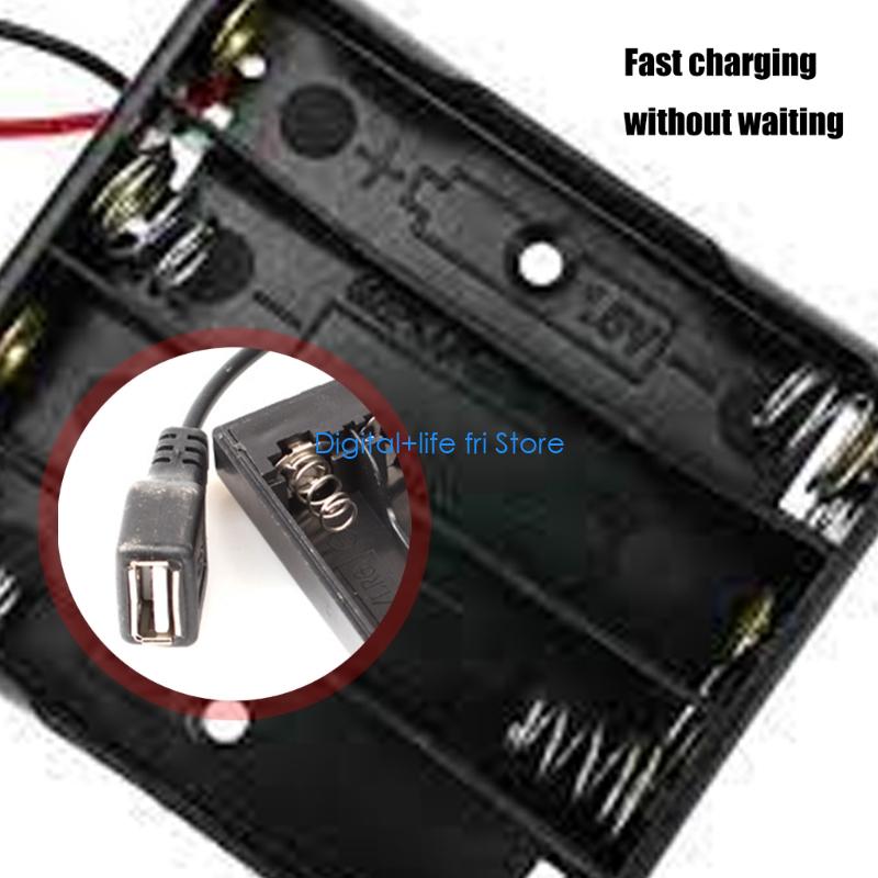 E06D 4 สล็อต แบตเตอรี่ เคส อะแ - Outdoor Usb Power Strip บทวิจารณ์และราคา