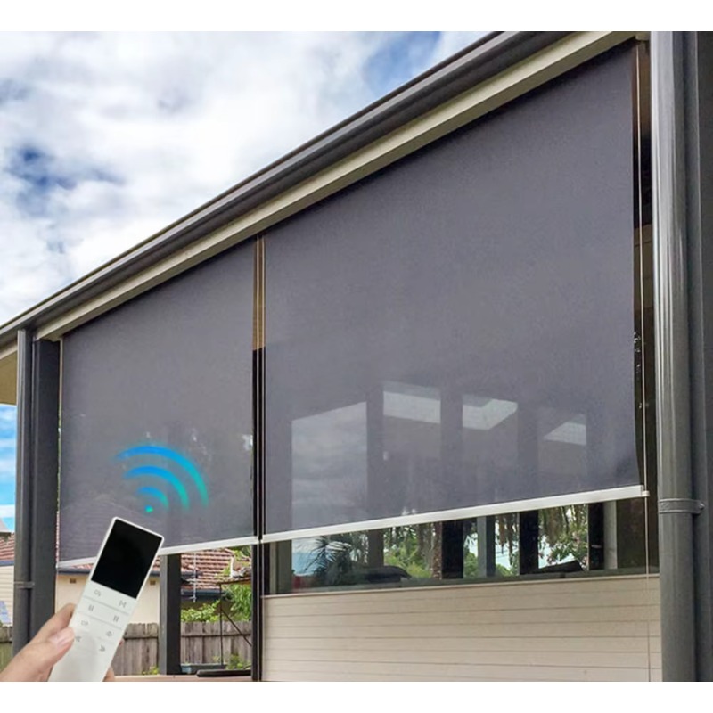 【2026】ม่านม้วนพลังงานแสงอาทิตย - Outdoor Power Blinds บทวิจารณ์และราคา