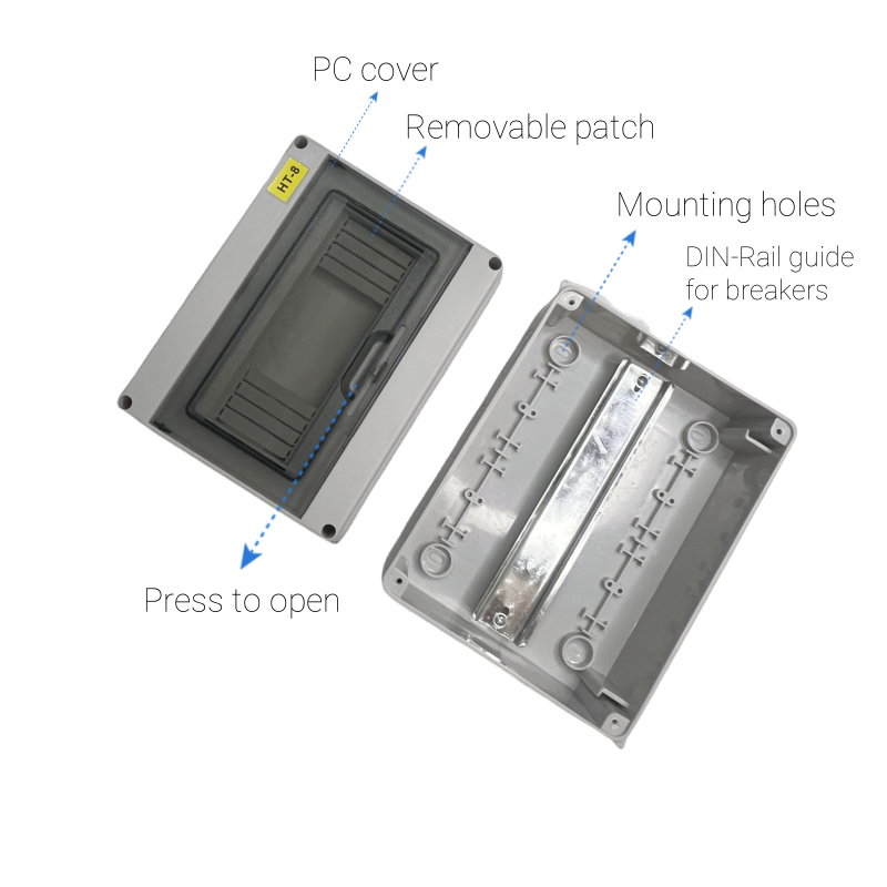 กล่องกระจายไฟ IP65 สำหรับเบรกเ - Outdoor Power Outlet Box บทวิจารณ์และราคา
