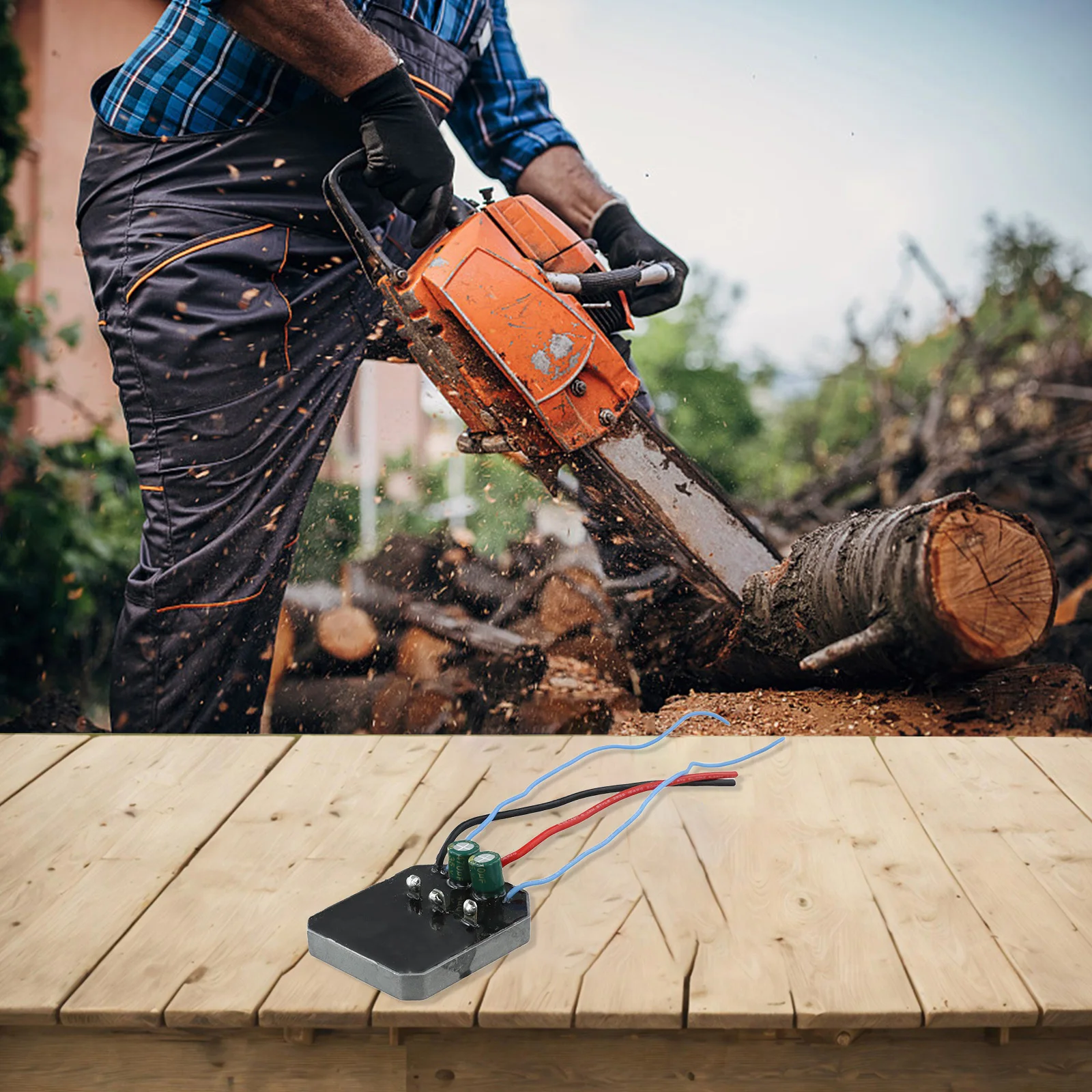 แผงควบคุมเครื่องมือไฟฟ้า ใช้งา - Electric Chainsaw Battery บทวิจารณ์และราคา