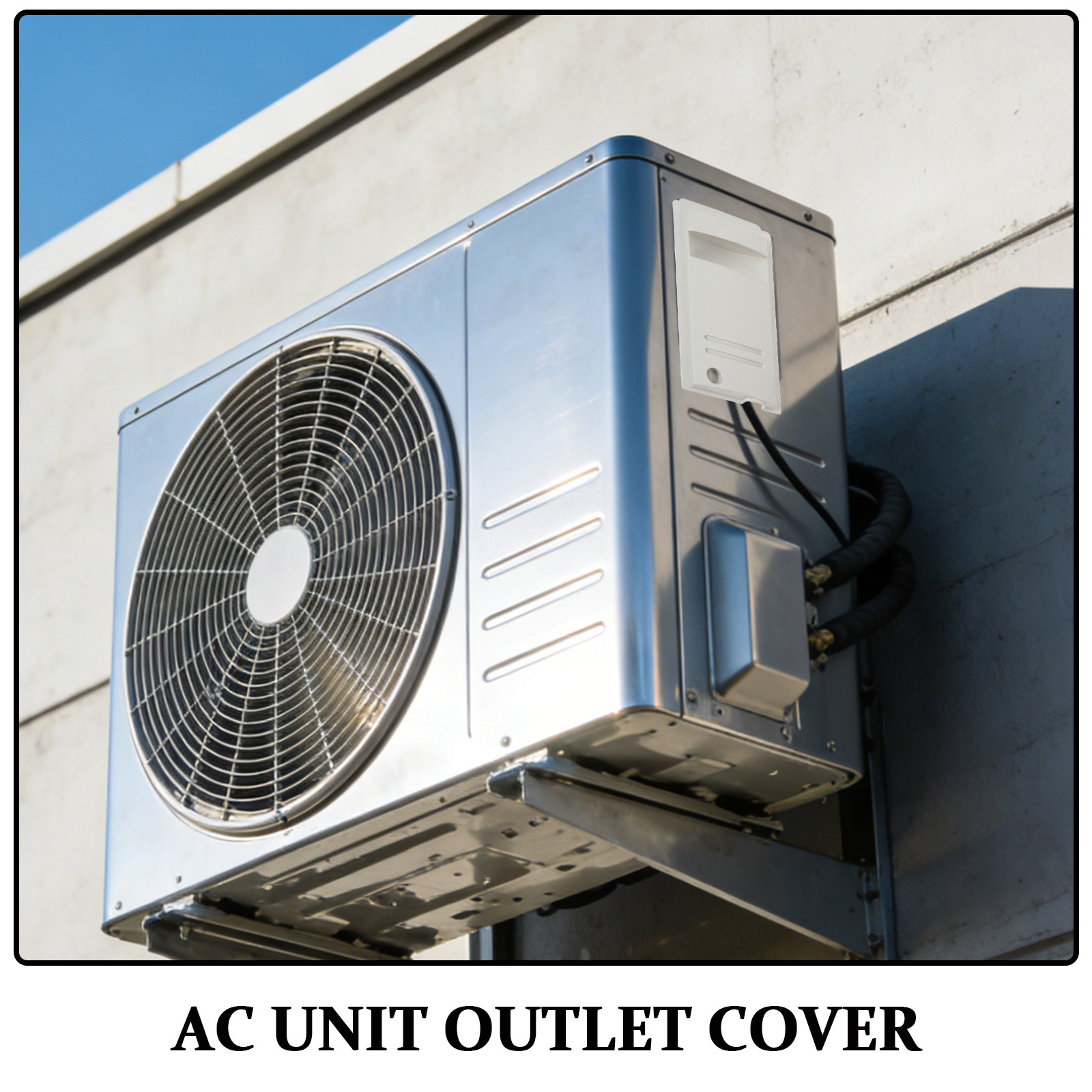 ฝาครอบสายไฟภายนอกเครื่องปรับอา - Outdoor Power Line Cover บทวิจารณ์และราคา