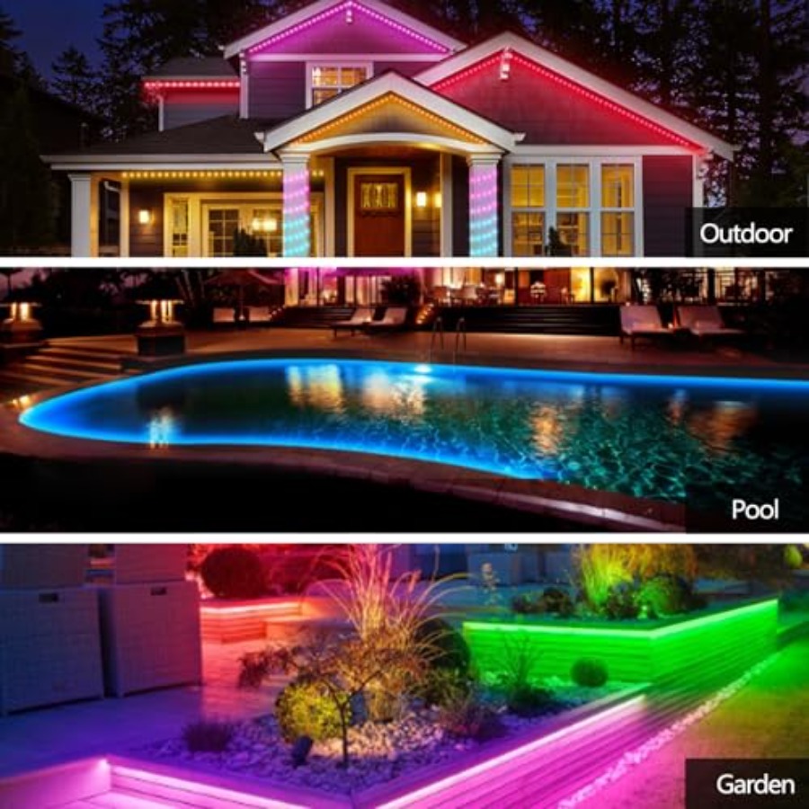 ไฟ LED แบบแถบ กันน้ำ IP68 สำหร - Outdoor Usb Power Strip บทวิจารณ์และราคา