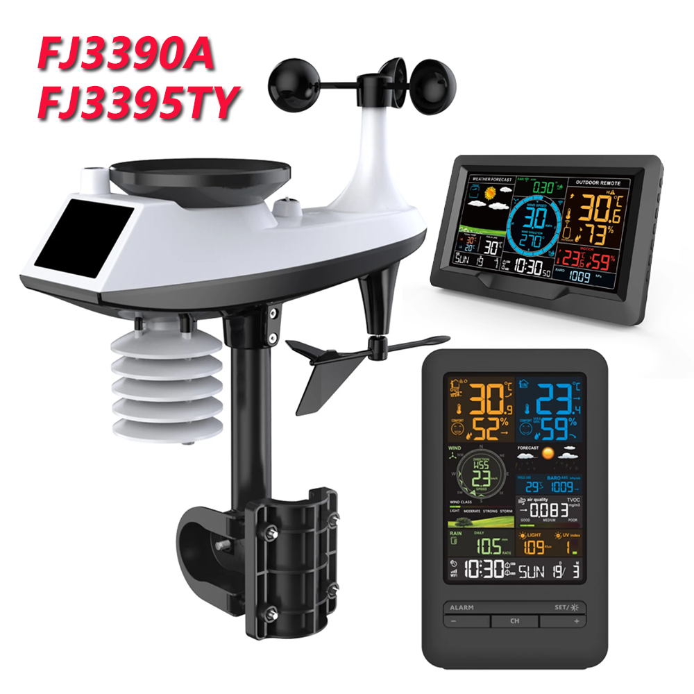เครื่องตรวจจับสถานีสภาพอากาศใน - Outdoor Power Meter บทวิจารณ์และราคา