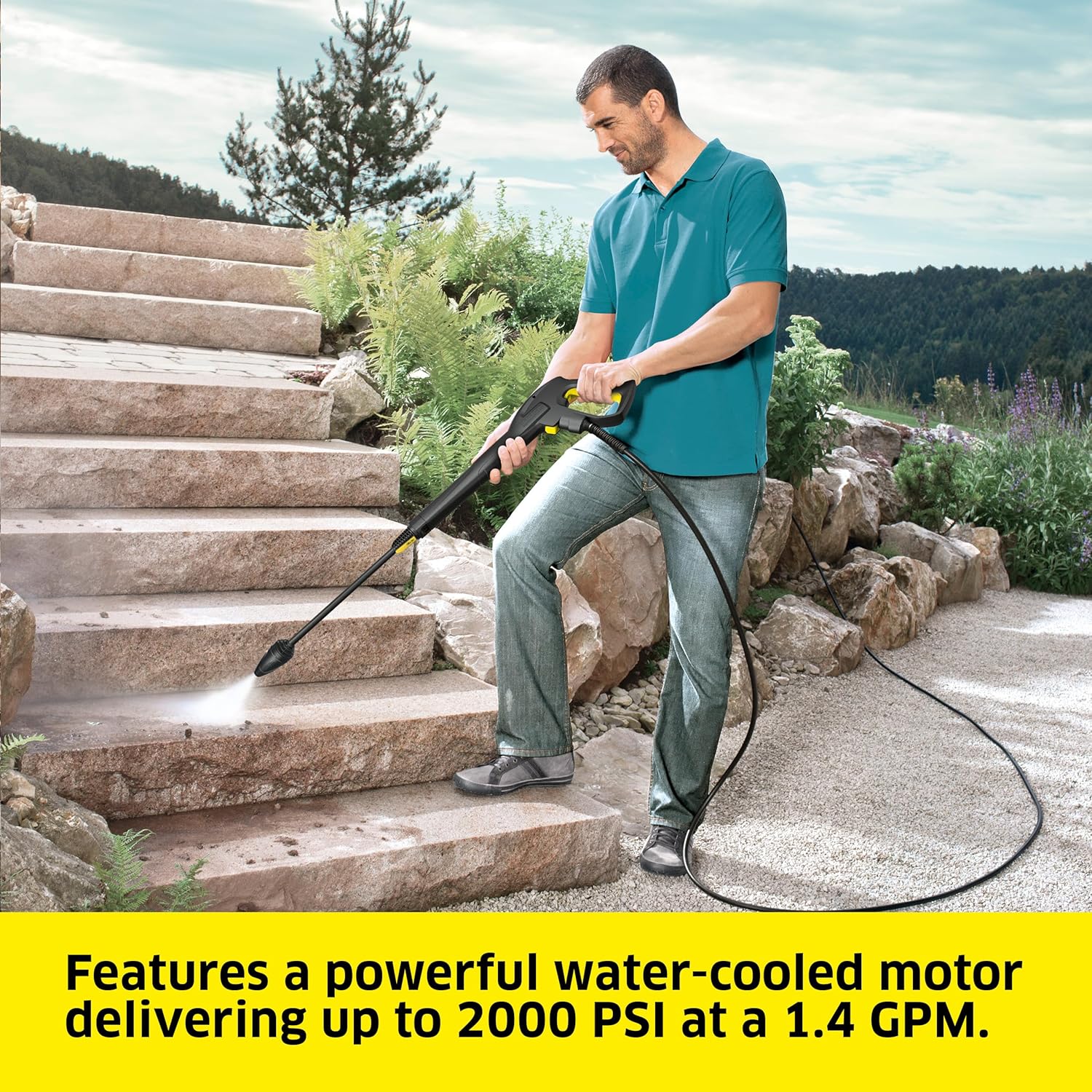 เครื่องฉีดน้ำแรงดันสูงพร้อมที่ - Outdoor Power 'Hose' บทวิจารณ์และราคา
