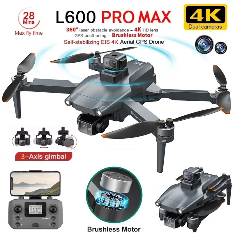 L600 PRO MAX GPS Drone Profess - Outdoor Power Box บทวิจารณ์และราคา