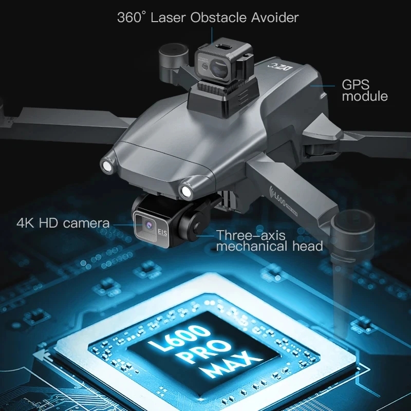 L600 PRO MAX GPS Drone Profess - Outdoor Power Box บทวิจารณ์และราคา