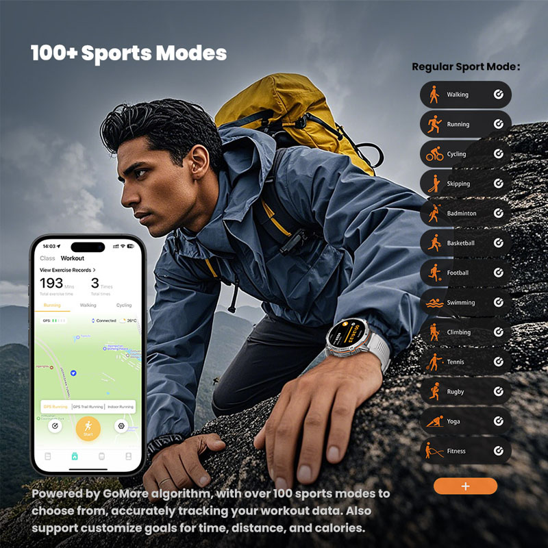 นาฬิกาอัจฉริยะรุ่นใหม่ปี 2026  - Outdoor Power Meter บทวิจารณ์และราคา