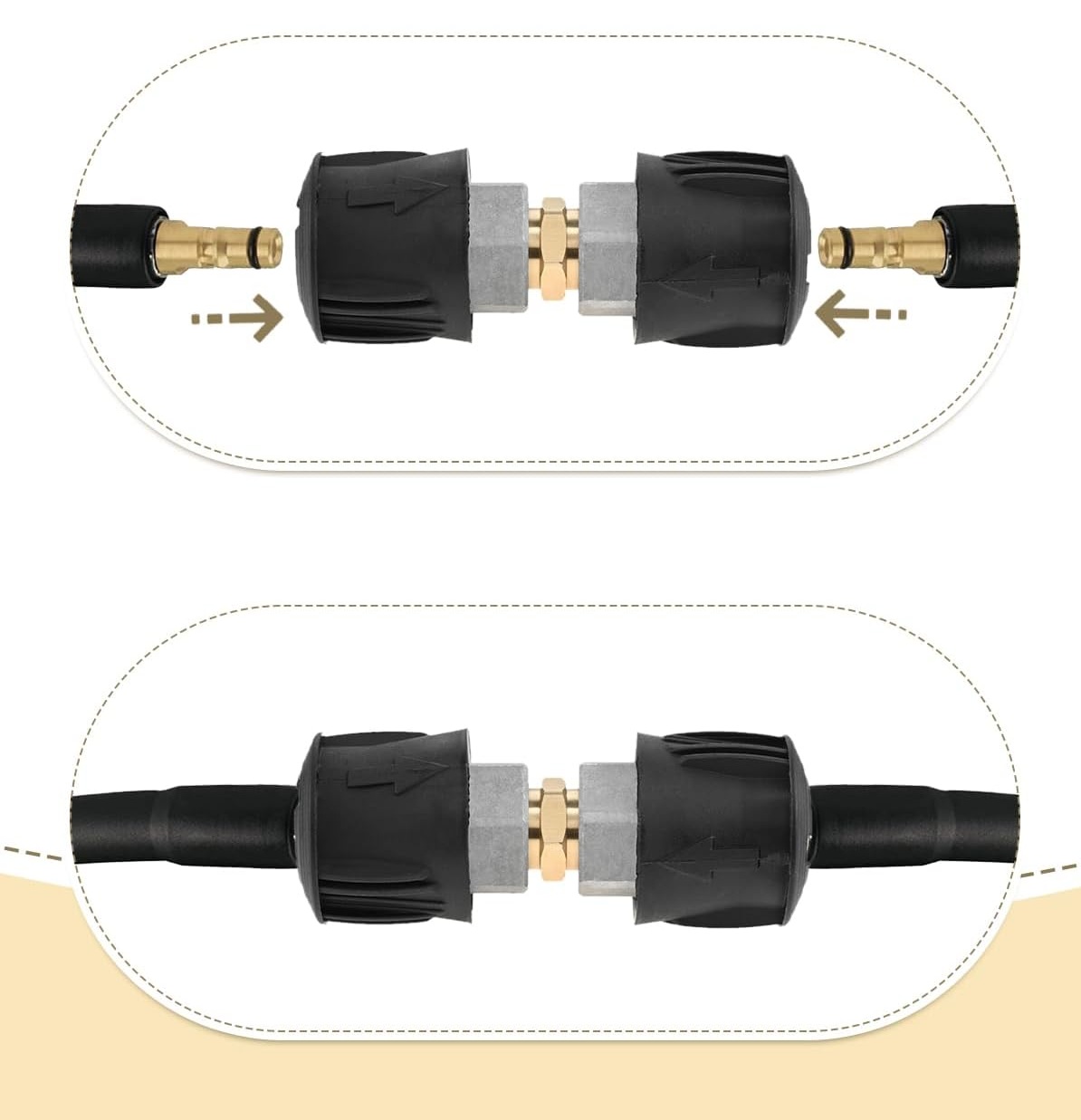 ข้อต่อท่อแรงดันสูงแบบปลดเร็ว M - Outdoor Power 'Hose' บทวิจารณ์และราคา