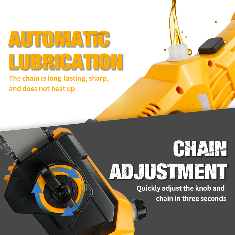 เครื่องตัดแต่งกิ่งไม้ไฟฟ้า 2IN - Electric Chainsaw Battery บทวิจารณ์และราคา