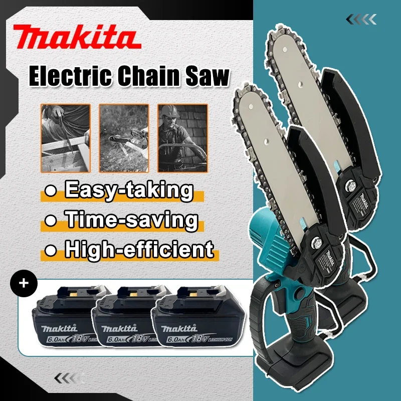 มากีต้าเลื่อยโซ่ไฟฟ้าขนาด 6 นิ - Electric Chainsaw Battery บทวิจารณ์และราคา