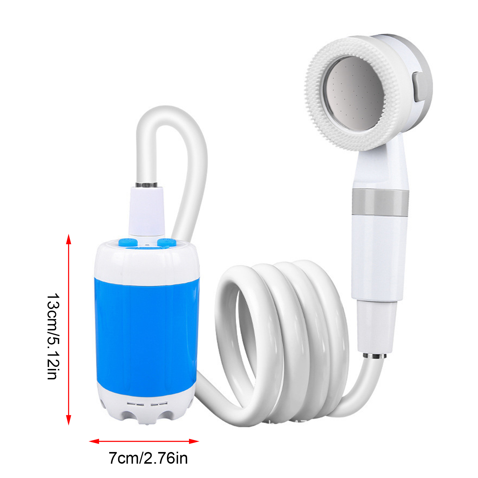 ฝักบัวอาบน้ำกลางแจ้งแบบพกพา ใช - Outdoor Power 'Hose' บทวิจารณ์และราคา