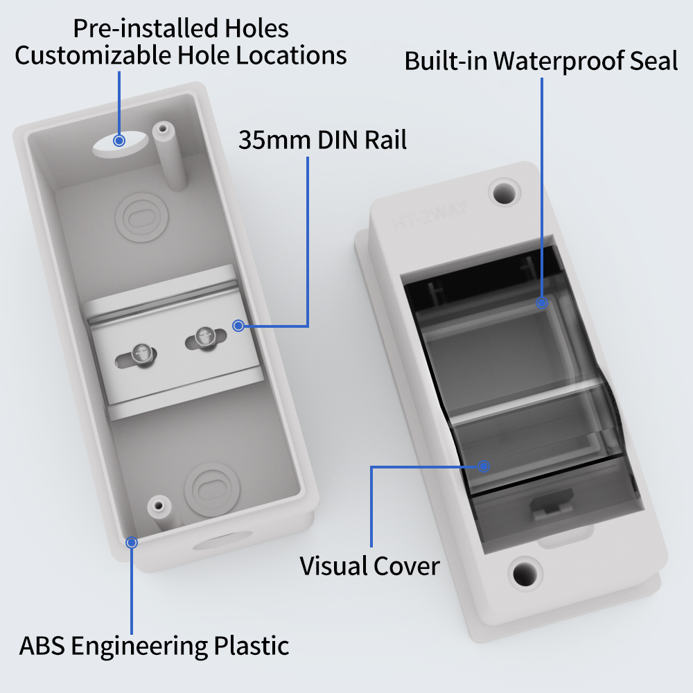 กล่องจ่ายไฟแบบ HT Series กล่อง - Outdoor Power Outlet Box บทวิจารณ์และราคา