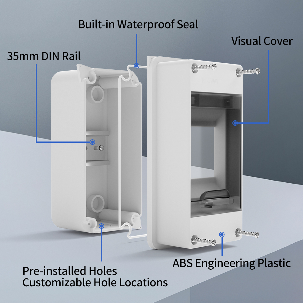 กล่องจ่ายไฟแบบ HT Series กล่อง - Outdoor Power Outlet Box บทวิจารณ์และราคา