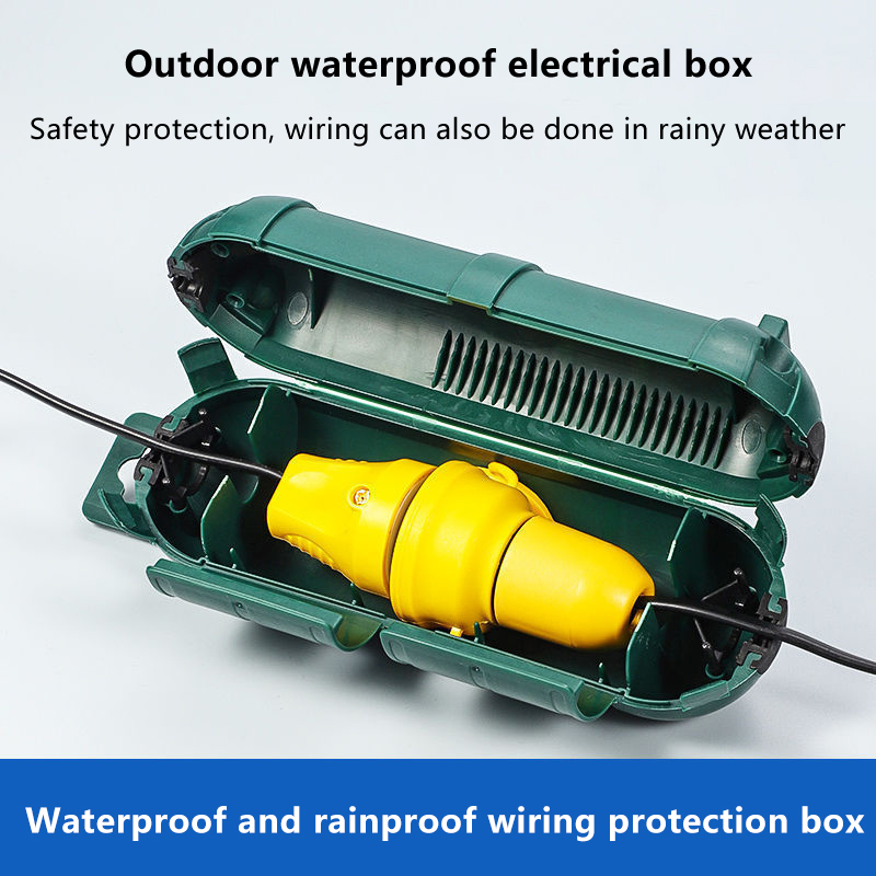 ฝาครอบสายไฟภายนอกพร้อมซีลกันน้ - Outdoor Power Outlet Box บทวิจารณ์และราคา
