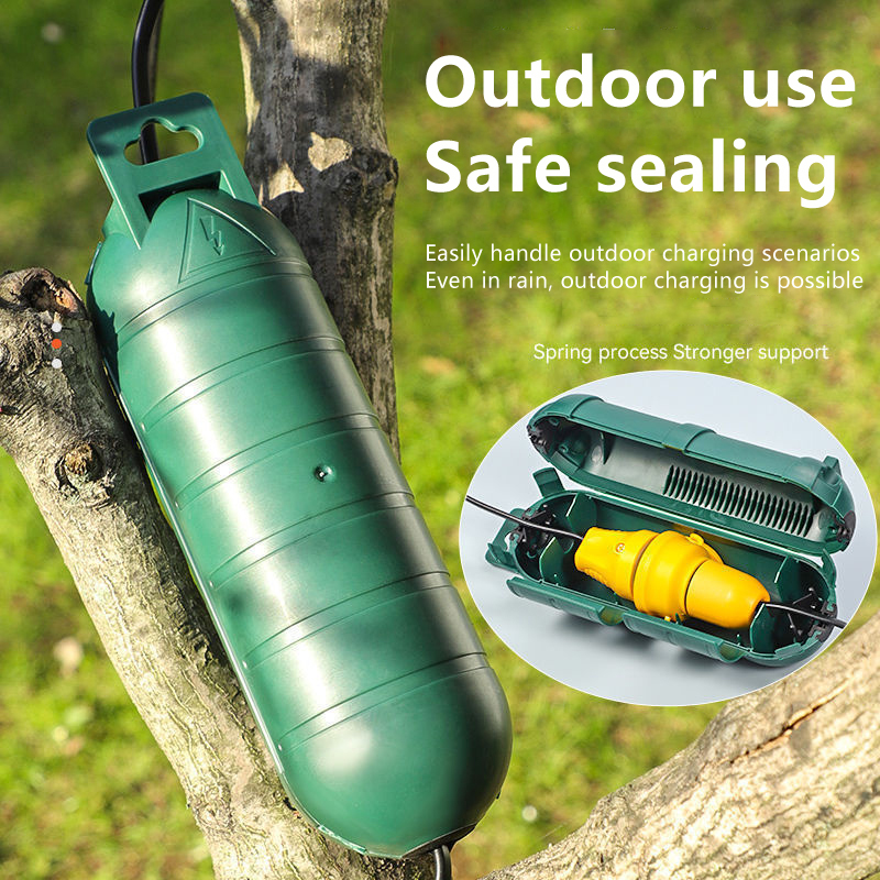 ฝาครอบสายไฟภายนอกพร้อมซีลกันน้ - Outdoor Power Outlet Box บทวิจารณ์และราคา