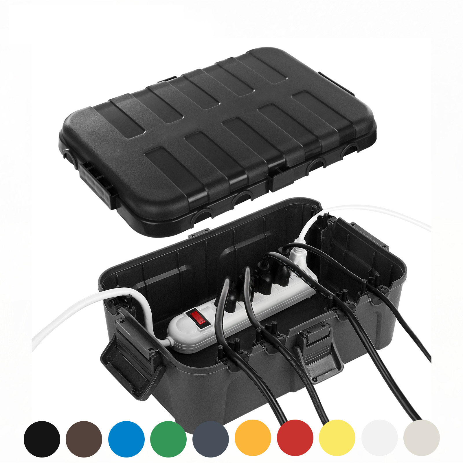 กล่องไฟฟ้ากลางแจ้งขนาดใหญ่พิเศ - Outdoor Power Outlet Box บทวิจารณ์และราคา