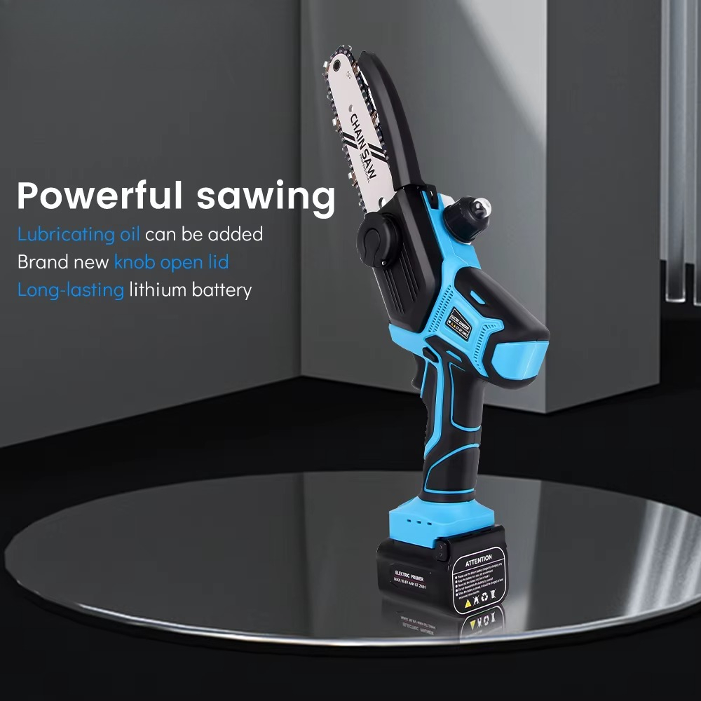 เลื่อยไฟฟ้าไร้สายแบบไร้แปรงถ่า - Electric Chainsaw Battery บทวิจารณ์และราคา