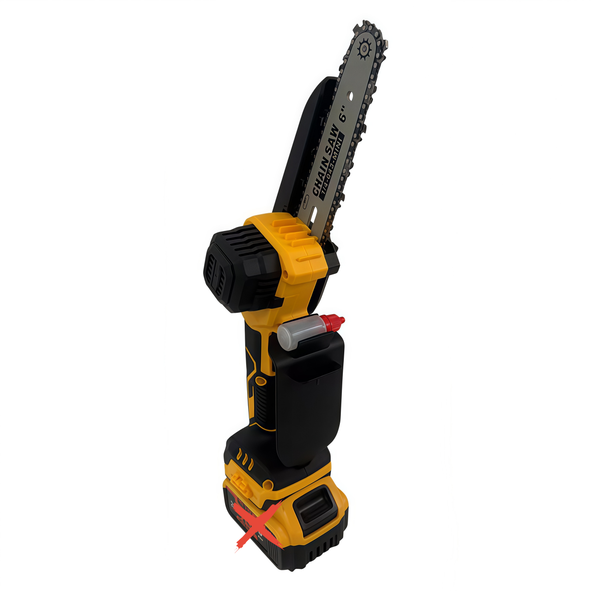 เลื่อยโซ่ไร้สายขนาดเล็ก 6 นิ้ว - Electric Chainsaw Battery บทวิจารณ์และราคา