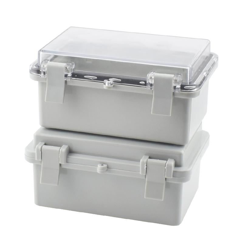 ตู้พลาสติก IP67กันน้ำพร้อมบานพ - Outdoor Power Outlet Box บทวิจารณ์และราคา