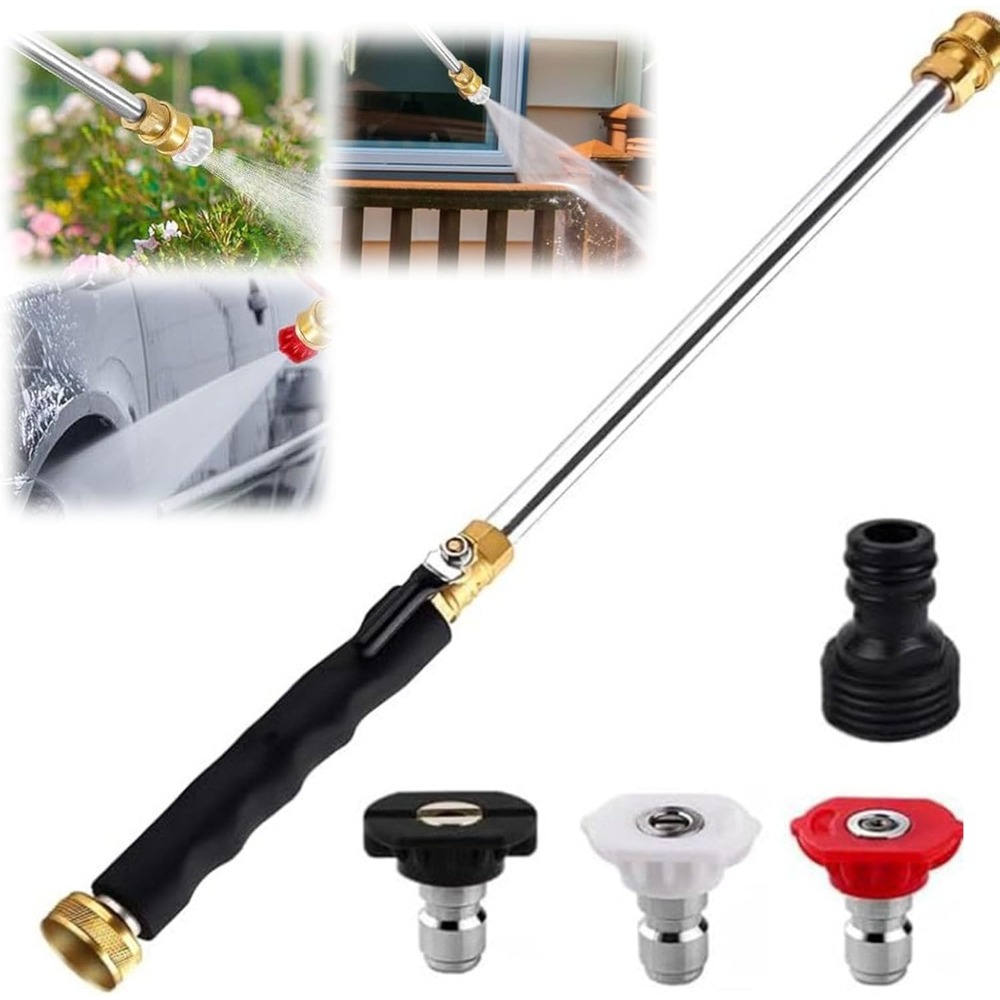 หัวฉีดน้ำแรงดันสูงสำหรับสายยาง - Outdoor Power 'Hose' บทวิจารณ์และราคา