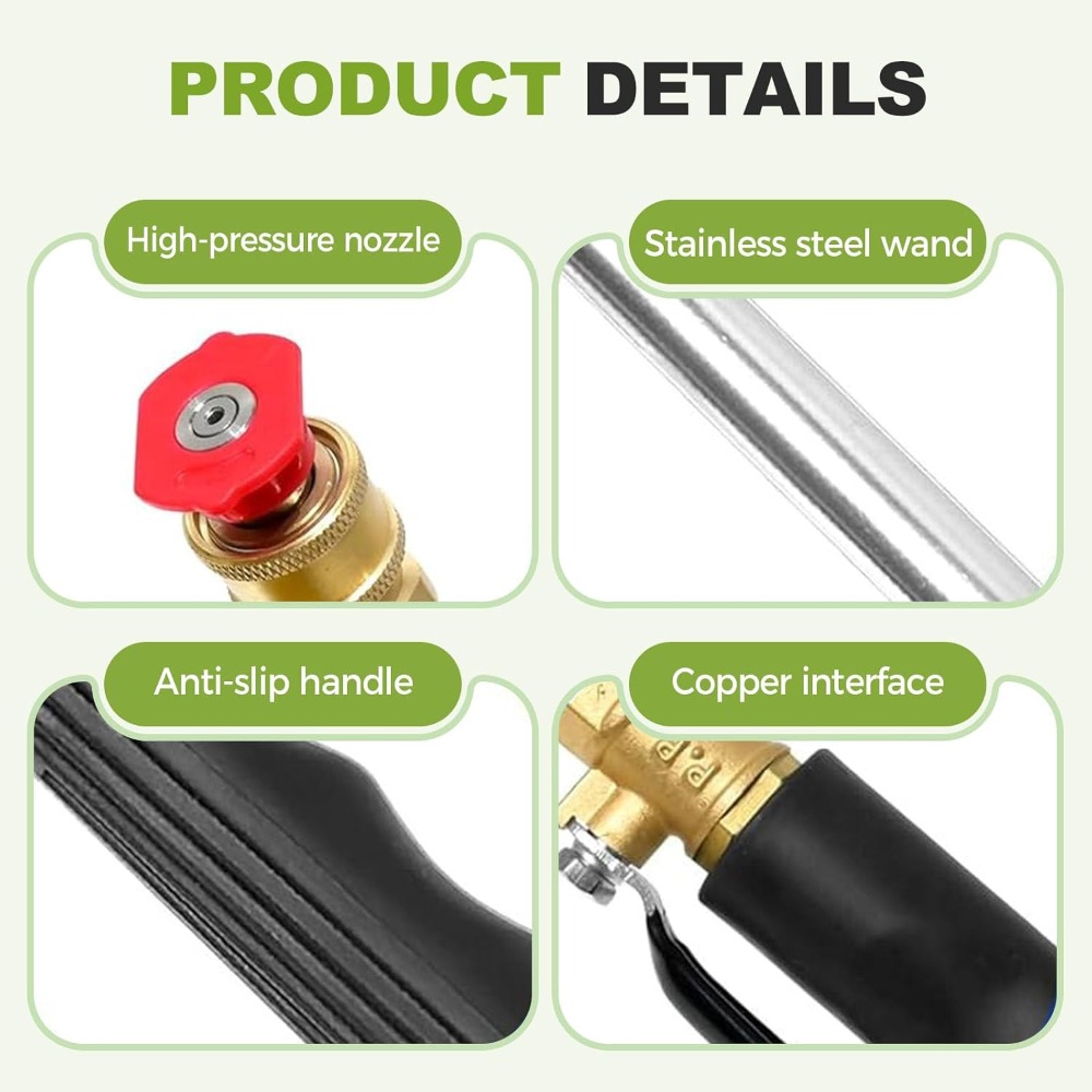 หัวฉีดน้ำแรงดันสูงสำหรับสายยาง - Outdoor Power 'Hose' บทวิจารณ์และราคา